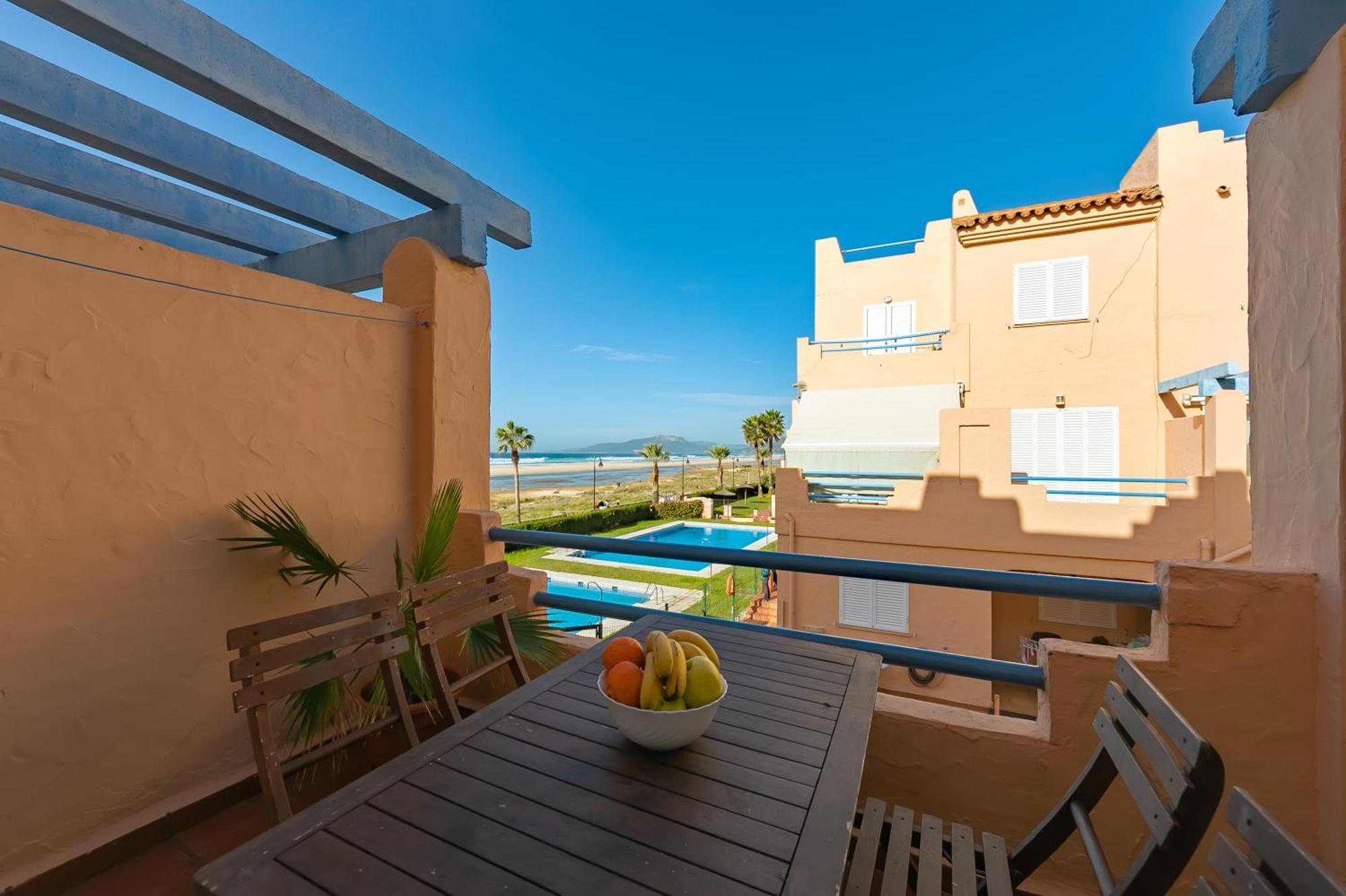 Ferienwohnung Duplex Surla Pajaro Vistas Al Mar Tarifa Exterior foto
